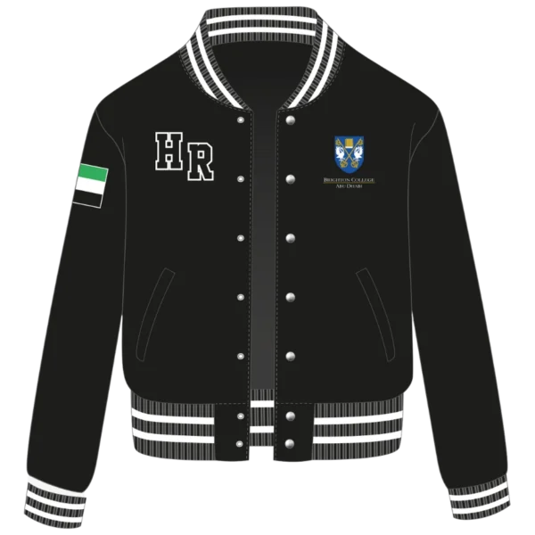 BCAD Varsity Jacket – BLACK