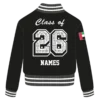 BCAD Varsity Jacket – BLACK - Image 2